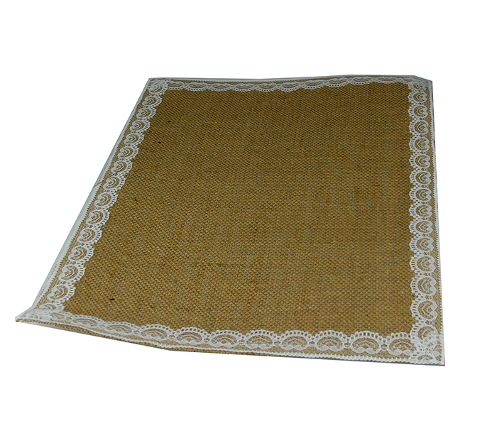 Taqdeer 851-84 Jute Decorative Table Mat - 12Pcs Set - Zoom Image 2