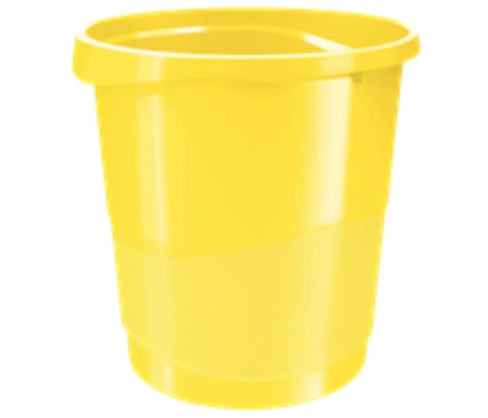 Esselte 623946 Vivida Europost Waste Bin Yellow - Zoom Image