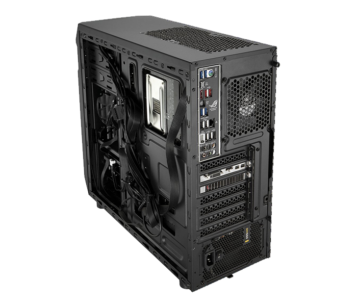 Corsair CC-9011056-WW Carbide Series SPEC-01 Blue LED Mid-Tower Gaming Case - Black - Zoom Image 5