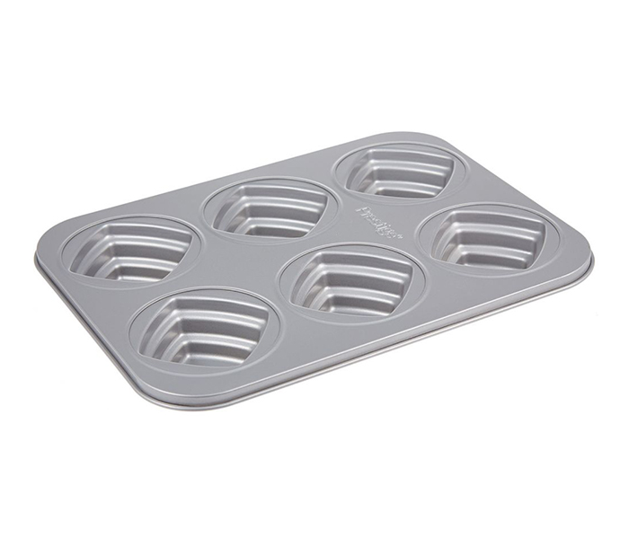 Prestige PR46640 Bakemaster 2 Square Cakelette Pan, Grey - Zoom Image 1