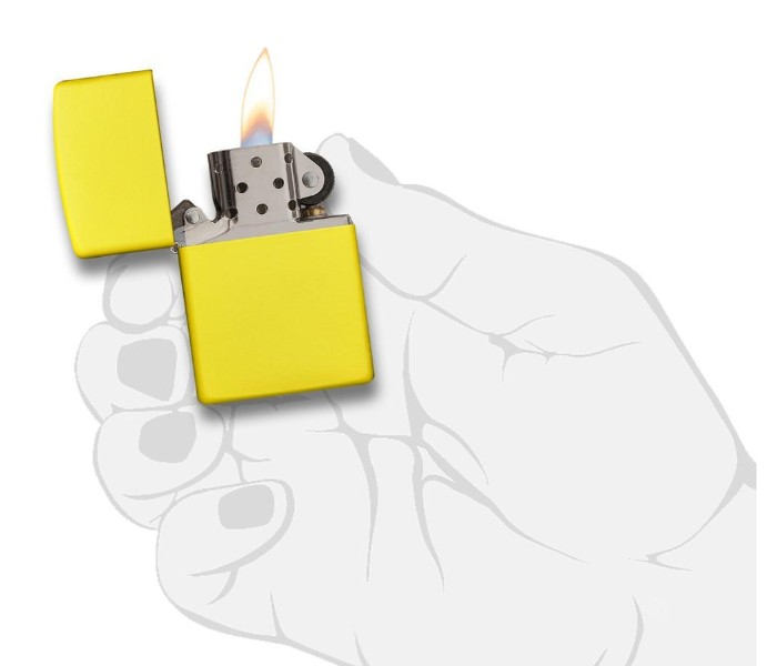 Zippo 24839 Lemon Lighter Yellow - Zoom Image 2