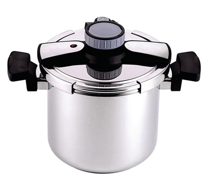 Royalford RF7604 5 Liter Stainless Steel Pressure Cooker - Silver - Zoom Image 3