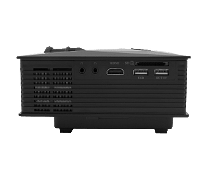 BSNL A46 1200 Lumens LED Projector with Remote Control, Black - Zoom Image 4