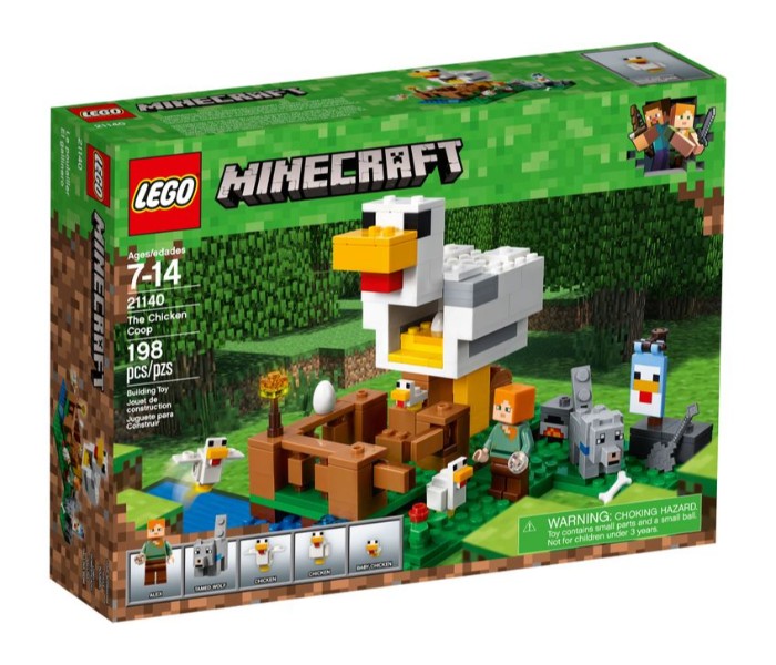 Lego Minecraft 21140 The Chicken Coop Multicolor - Zoom Image 3