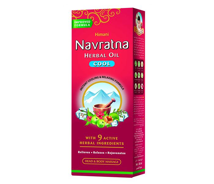 Himani Navratna Herbal Cool Oil - 300ML - Zoom Image