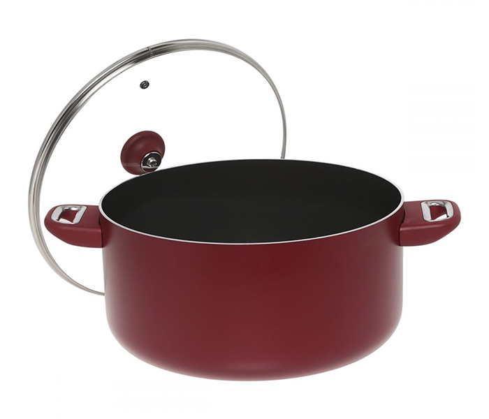 Prestige PR21526 10L Classique Pro Covered Stockpot - Red - Zoom Image 1