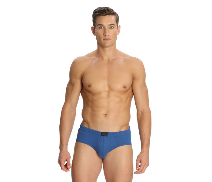 Jockey 8035-0310 Modern Classic Poco Brief Competition Blue/L - 3 Pieces Pack - Zoom Image