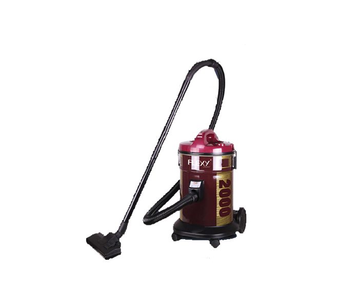 Flexy FH14 21 Litre Drum Vacuum Cleaner - Maroon & Black - Zoom Image