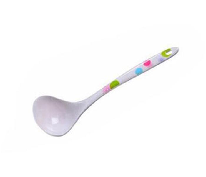 Royalford RF7396 Melamine Ware Soup Spoon - White - Zoom Image