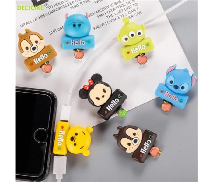 Cartoon Design Characters 2 in 1 iPhone Lightning Splitter CDLS21 Assorted - Zoom Image 3