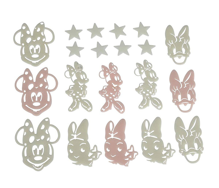 Simba 7052177 Glow in the Dark Minnie Stickers Set - Zoom Image 2