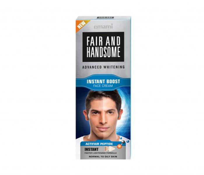 Emami Fair & Handsome Instant Boost Fairness Cream - 50GM - Zoom Image