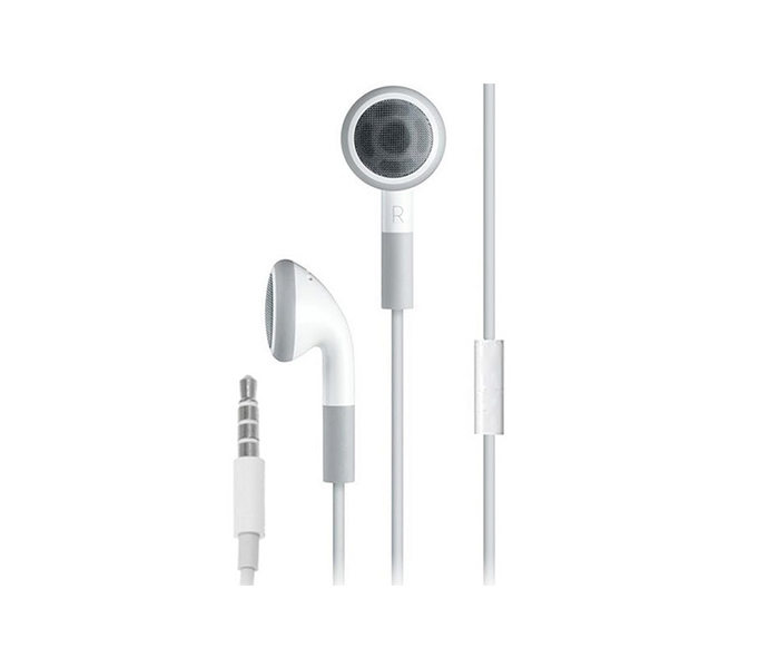 iends IN-HS93 Classic Earphone with Mic - White - Zoom Image 2