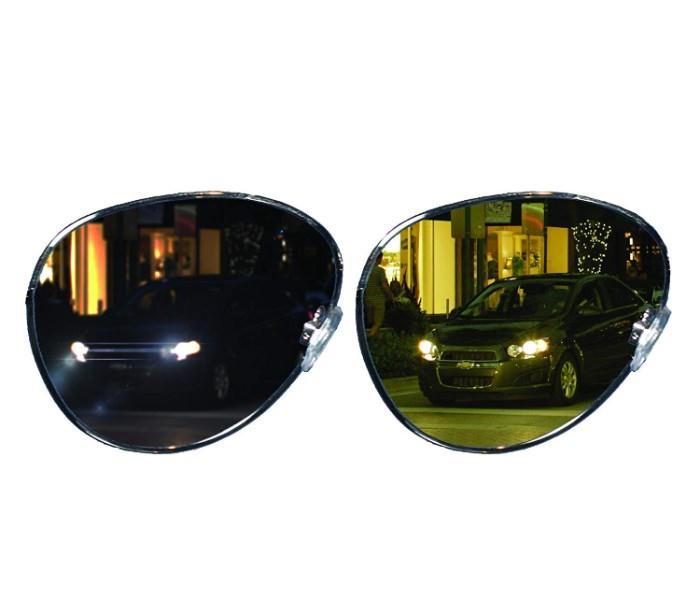 Night View Aviator Style Yellow Polycarbonate Glare Reduction Glasses - Zoom Image 3