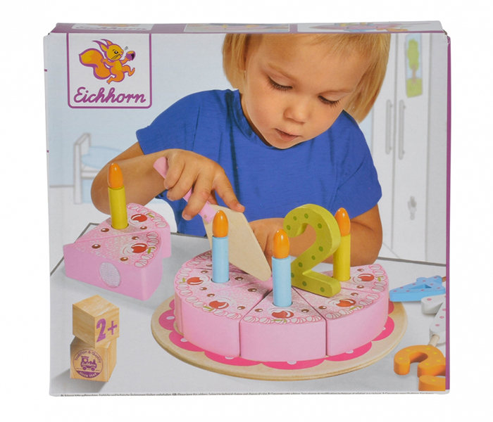 Simba 100003729 18 Pieces Eichhorn Wooden Cake - Zoom Image 4