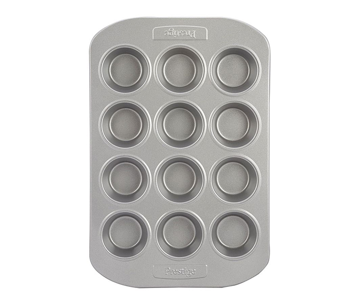 Prestige PR57448 12-Cup Bakeware Mini Muffin Tin - Grey - Zoom Image 1