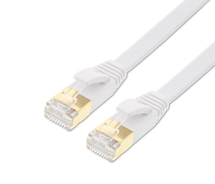 Trands TR-CA8174 5 Meter RJ45 CAT 7 Networking Ethernet Cable - White - Zoom Image 4