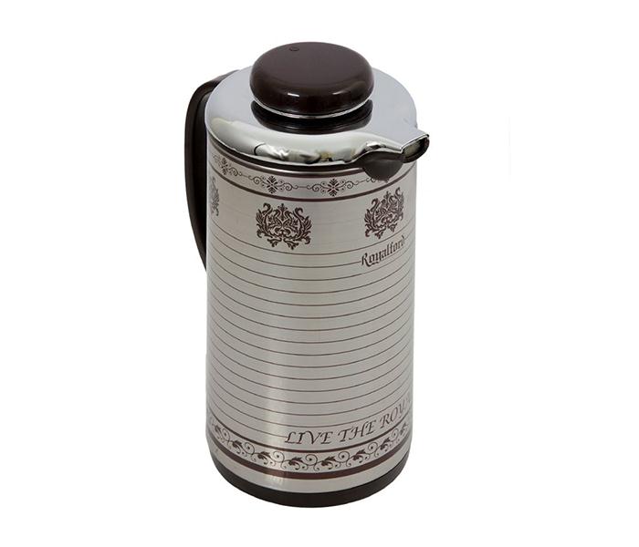 Royalford RF6597 1 Litre Stainless Steel Vacuum Flask - Silver - Zoom Image 1