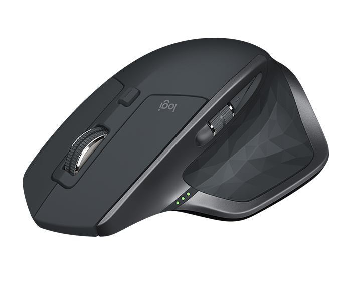 Logitech 910-005139 MX Master 2S Wireless Mouse - Graphite - Zoom Image 2