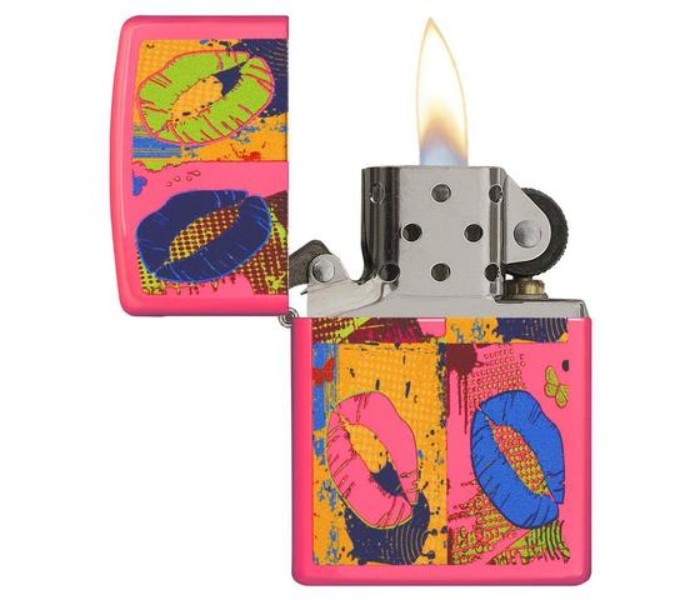 Zippo 29086 Pop Lips Lighter Multicolor - Zoom Image 2