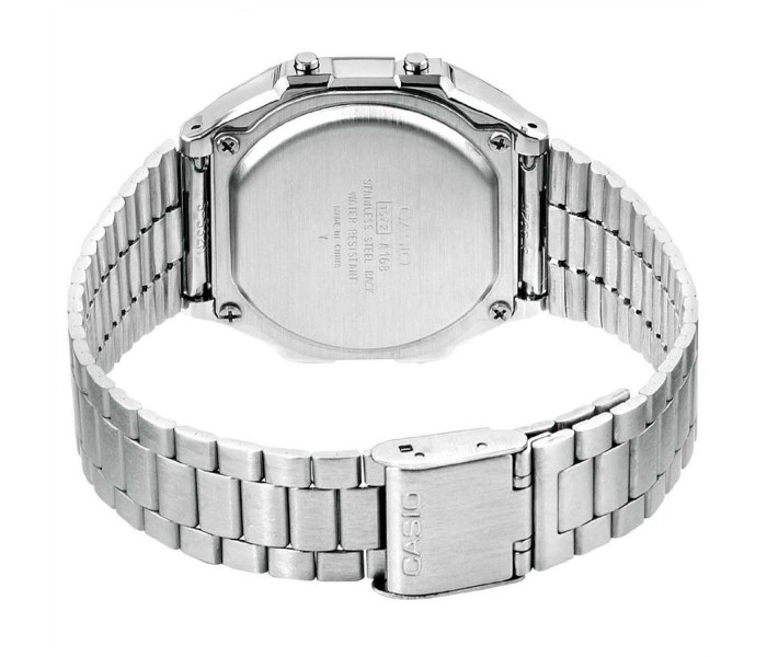 Casio A-500WA-1DF Womens Casual Digital Watch Silver - Zoom Image 1