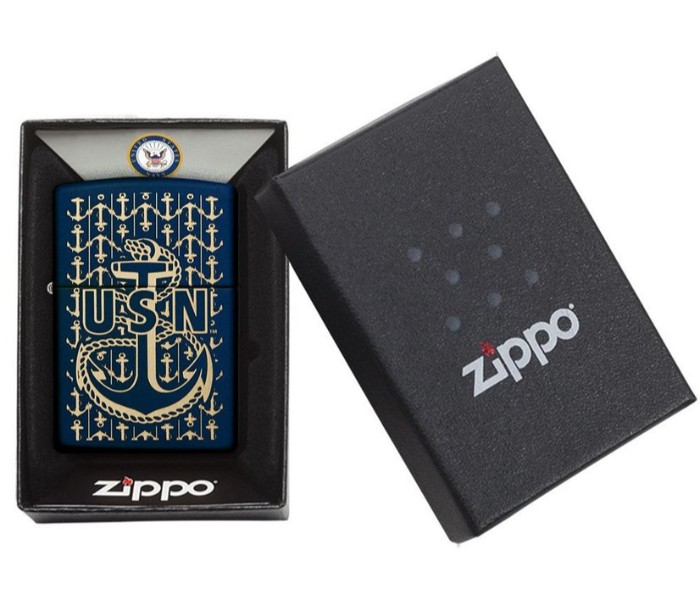 Zippo 29122 US Navy Lighter Blue - Zoom Image 2