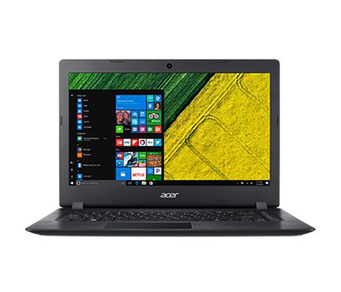 Acer Aspire 1 A114-31-C6F5 14 inch Intel Celeron N3350 4GB RAM 32GB Flash Drive Laptop - Black - Zoom Image 1