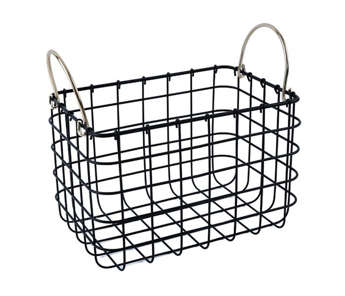 Royalford RF9208 Rectangular Fruit Basket - Black - Zoom Image