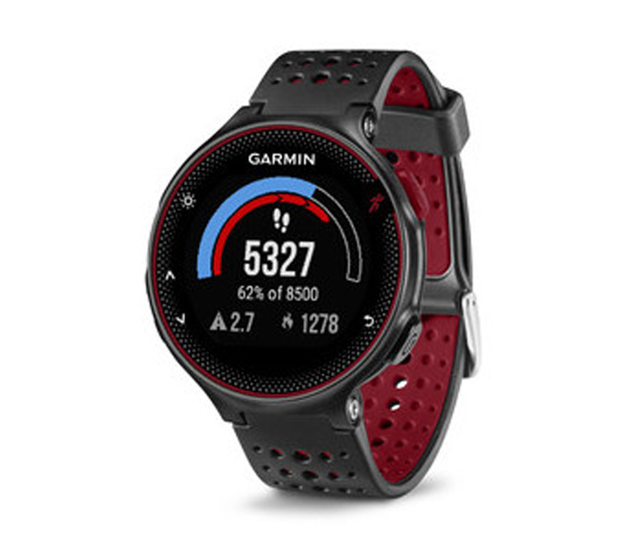 Garmin 235 Forerunner Smart Watch - Black and Red - Zoom Image 3