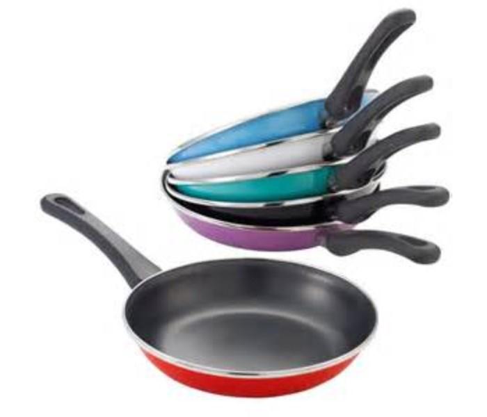 Non Stick Ceramic Coated Frying Pan Multicolor - Zoom Image 3