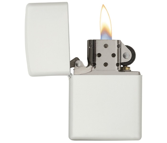 Zippo 214 Regular Lighter White - Zoom Image 2