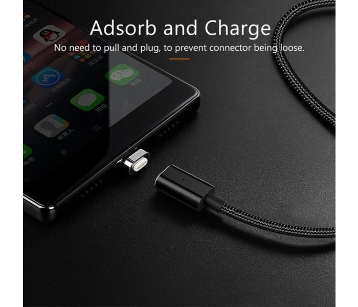 Zooni 3 In 1 Fast Charging 2A Max Metal Magnetic Charging Cable for Micro USB, Type C Android and Lightning iOS Devices ZFC31 Multicolor - Zoom Image 11