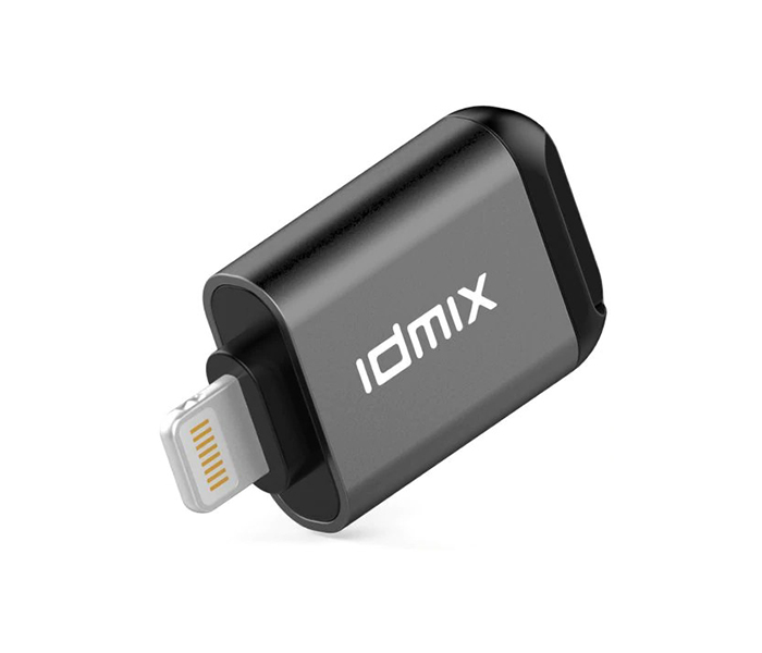 Idmix DL10 Mini Extended U Disk Adapter for iPhone X - Grey - Zoom Image 3