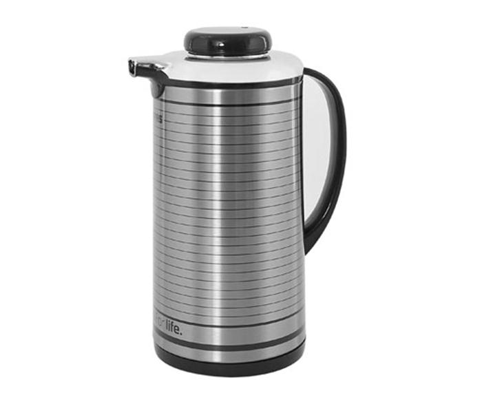 Geepas GVF5260 1.3 Litre Hot and Cold Vacuum Flask, Brown - Zoom Image 2