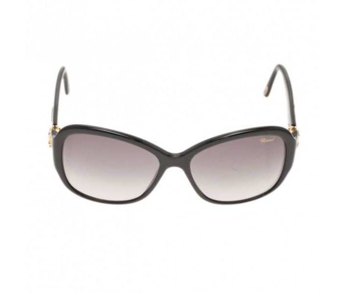 Chopard SCH 131S 700 Square Black Frame & Black Mirrored Sunglasses for Unisex - Zoom Image 3