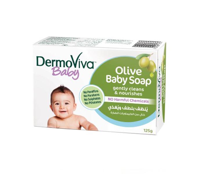 Dermoviva 125G Baby Olive Soap - Zoom Image