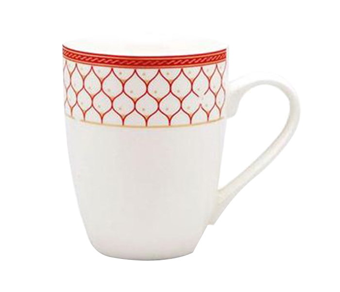 Royalford RF7587 325ML Porcelain Fine Bone China Mug - White - Zoom Image