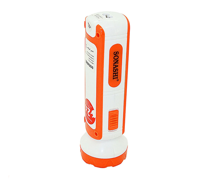 Sonashi SPLT-114 2-In-1 Rechargeable LED Torch with Lamp - Orange - Zoom Image 3