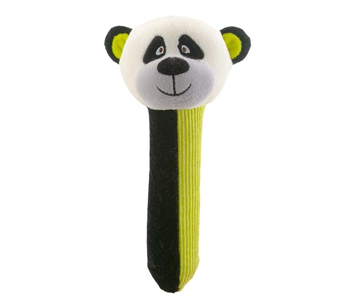 Fiesta Crafts T-2727 Squeakaboo Panda Black & Green - Zoom Image