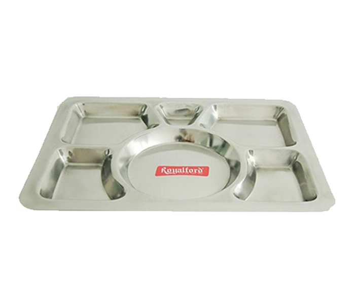 Royalford RF5623 Standard Size Mess Tray - Silver - Zoom Image