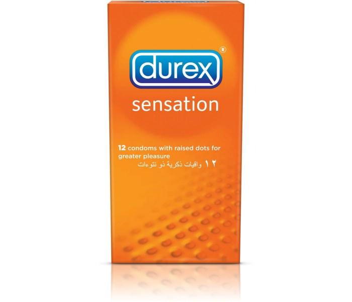 Durex Condoms 12 Pcs - Sensation - Zoom Image