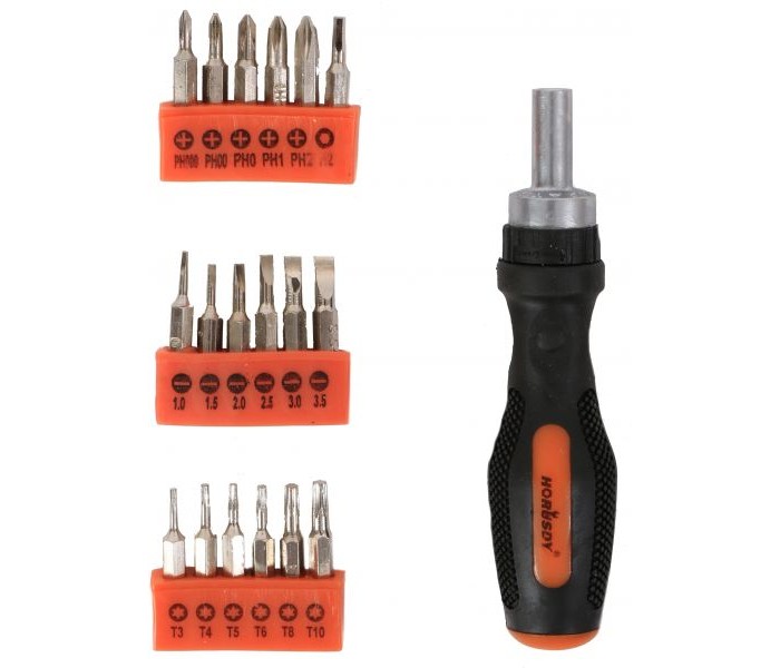 Taqdeer MT-5158 Horusdy Professional 18 in 1 Ratchet Tools Set Multicolor - Zoom Image 3