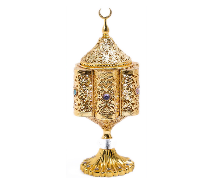 Home Concept AR-054 Electric Incense Burner For Bakhoor - Gold - Zoom Image