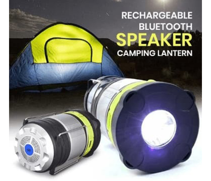 Universal Multi-Color Wireless Bluetooth Speaker With 3 in 1 Camping Lantern (SH-5088) - Zoom Image 1