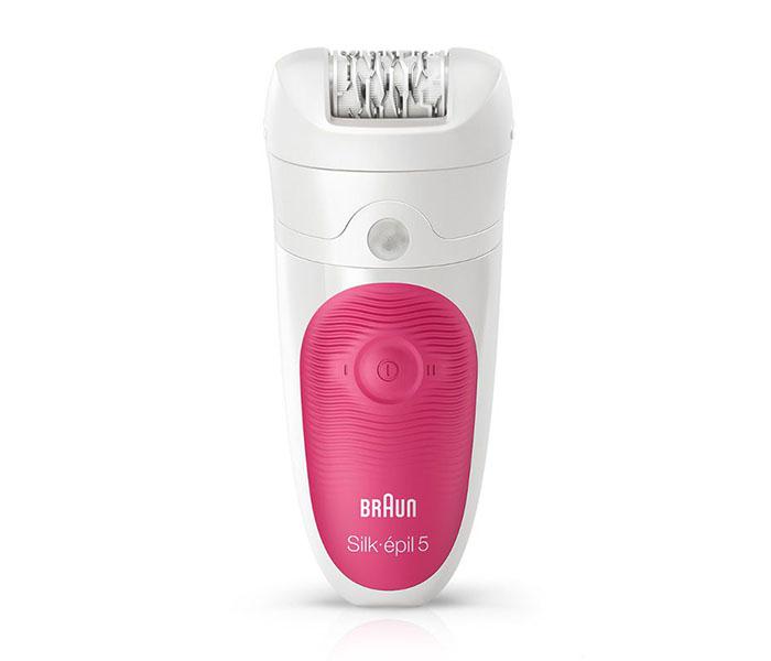 Braun SE 5547 Wet & Dry Cordless Epilator - White & Pink - Zoom Image 3