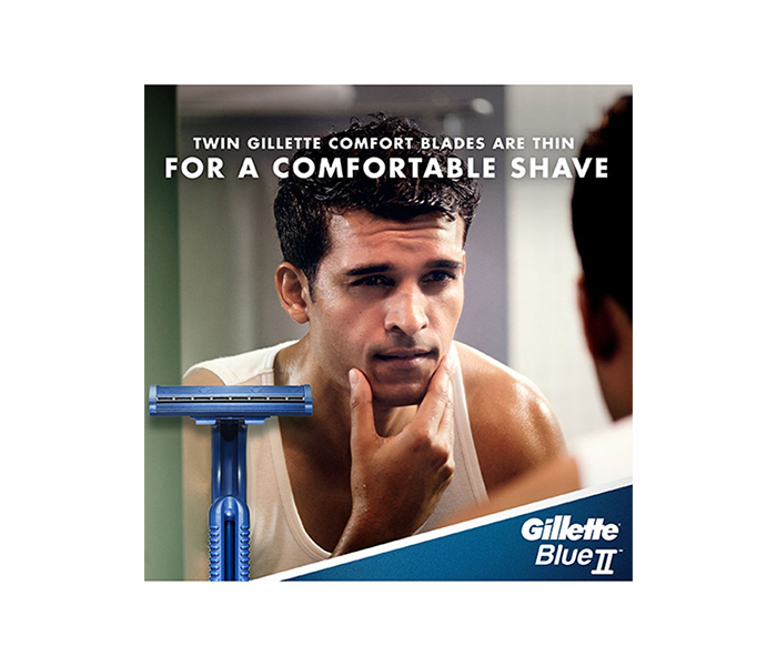 Gillette N12276919A5 Pieces Blue 2 Plus Razor - Blue, 5s - Zoom Image 2