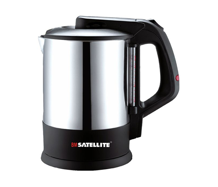 BM Satellite BM-8032 1.8 Litre Stainless Steel Electric Kettle, Black - Zoom Image 3