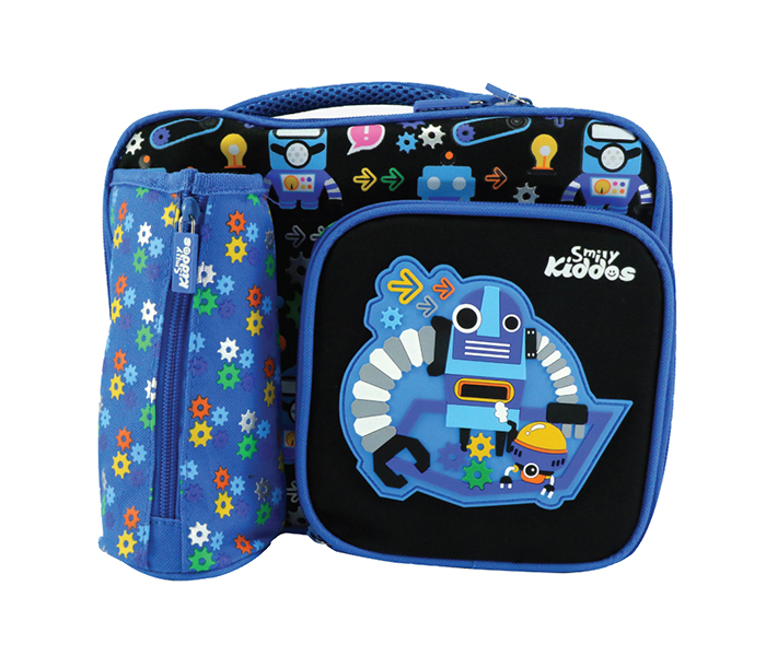 Smily Kiddos SK11004008 Multi Compartment Lunch Bag - Blue - Zoom Image 4