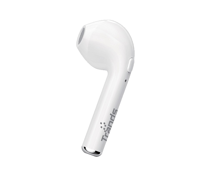 Trands TR-HBQ17 Bluetooth V4.1 Mini Wireless Hands-Free Mono Earbud Earphone - White - Zoom Image 1