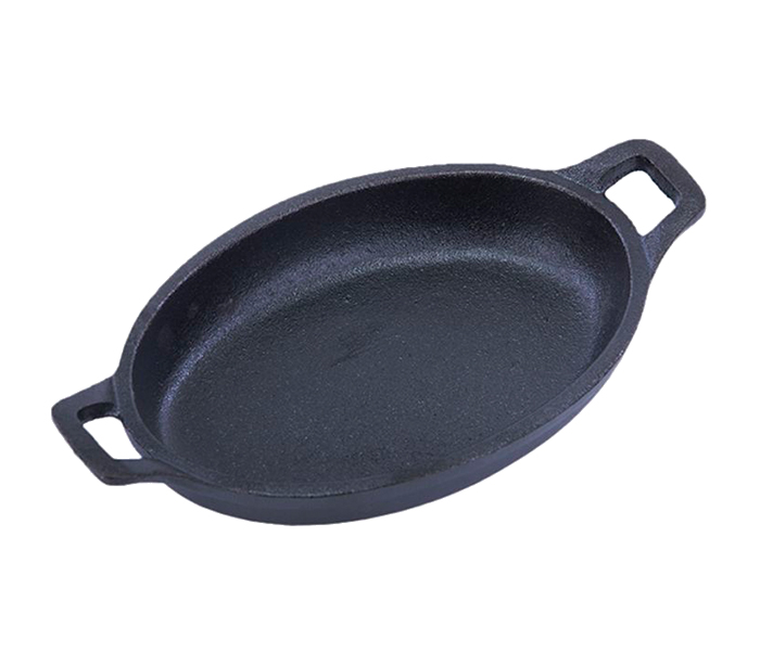 Royalford RFU9061 18cm Cast Iron Oval Dish - Black - Zoom Image 5